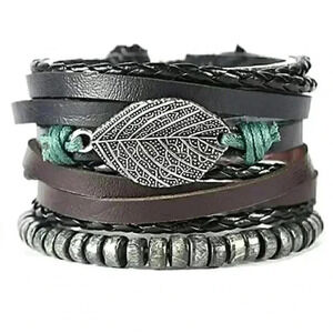Braided Leather Bracelets for Men /Women